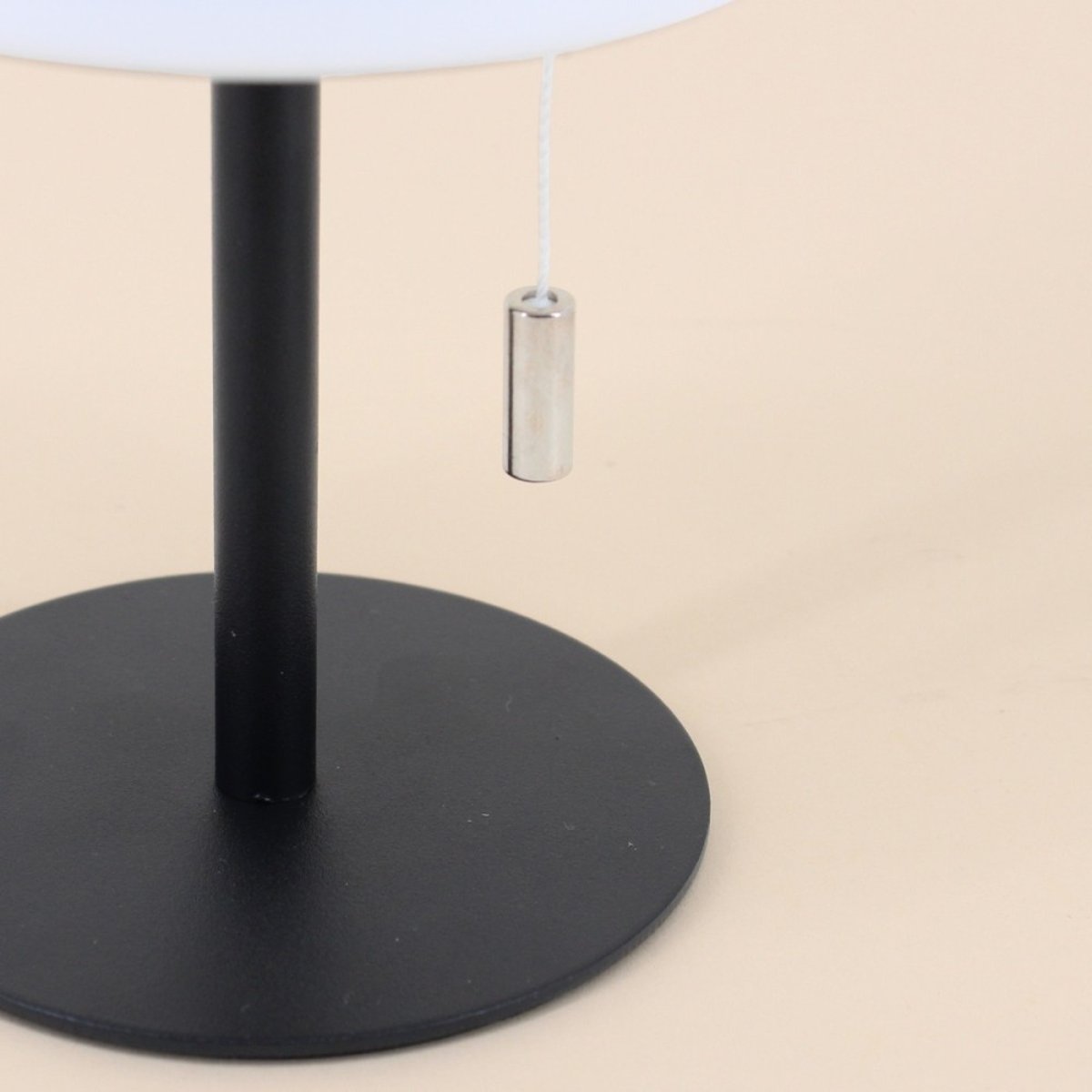 Lampe rechargeable USB IP44 métal 20cm blanc, ORNAMI