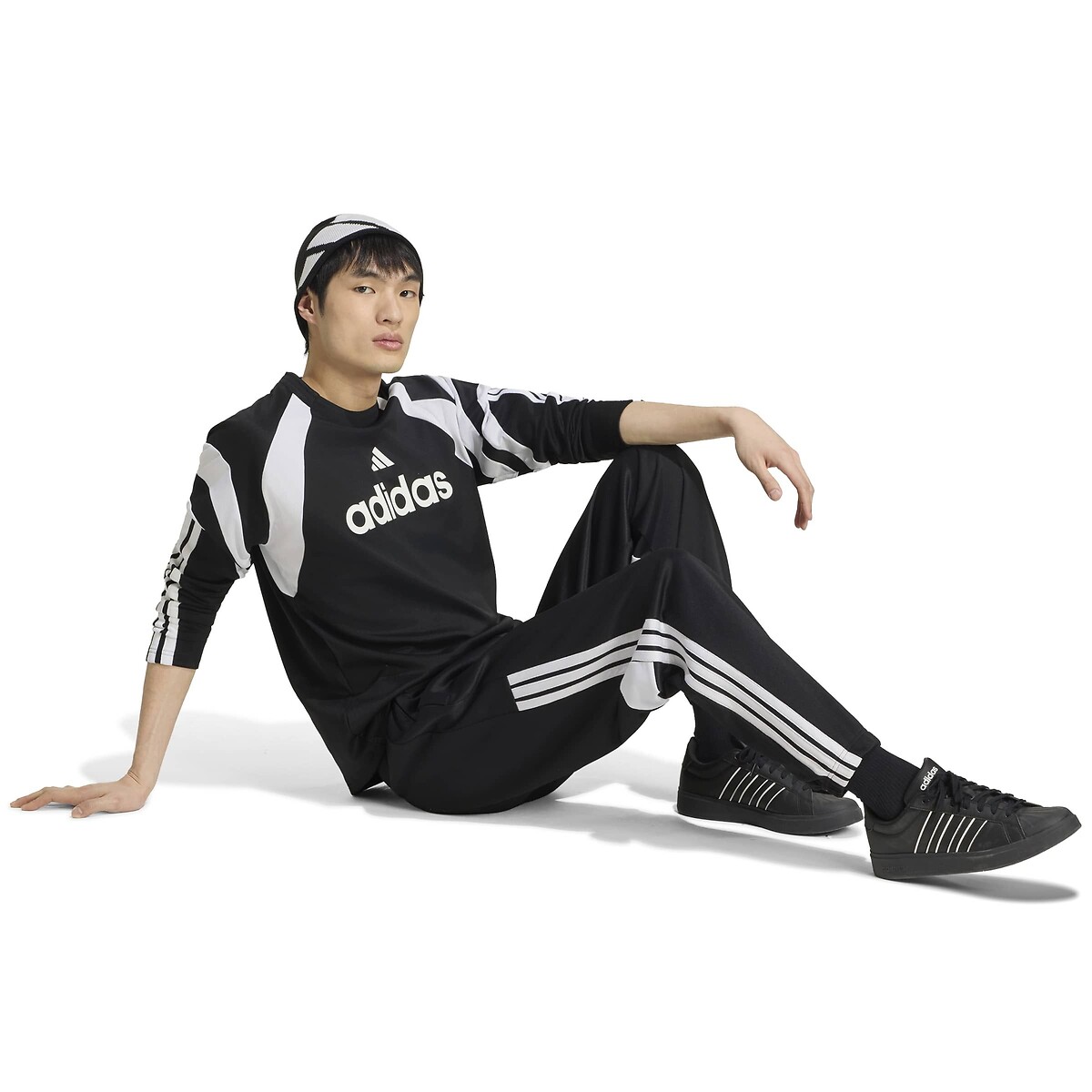 Pantalon d'entraînement, HOUSE OF TIRO noir, ADIDAS SPORTSWEAR