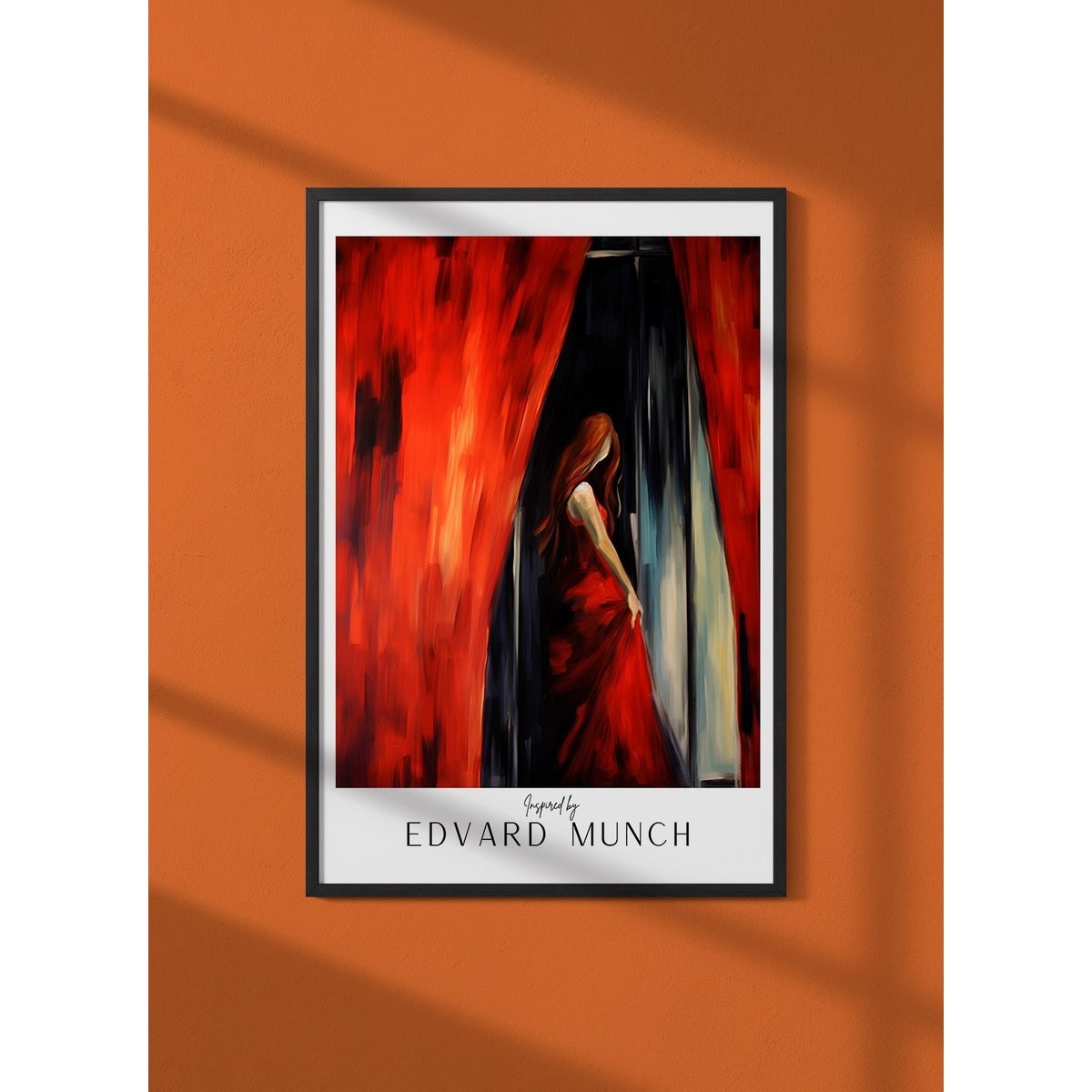 Affiche Edvard Munch n°14 blanc, L'AFFICHERIE