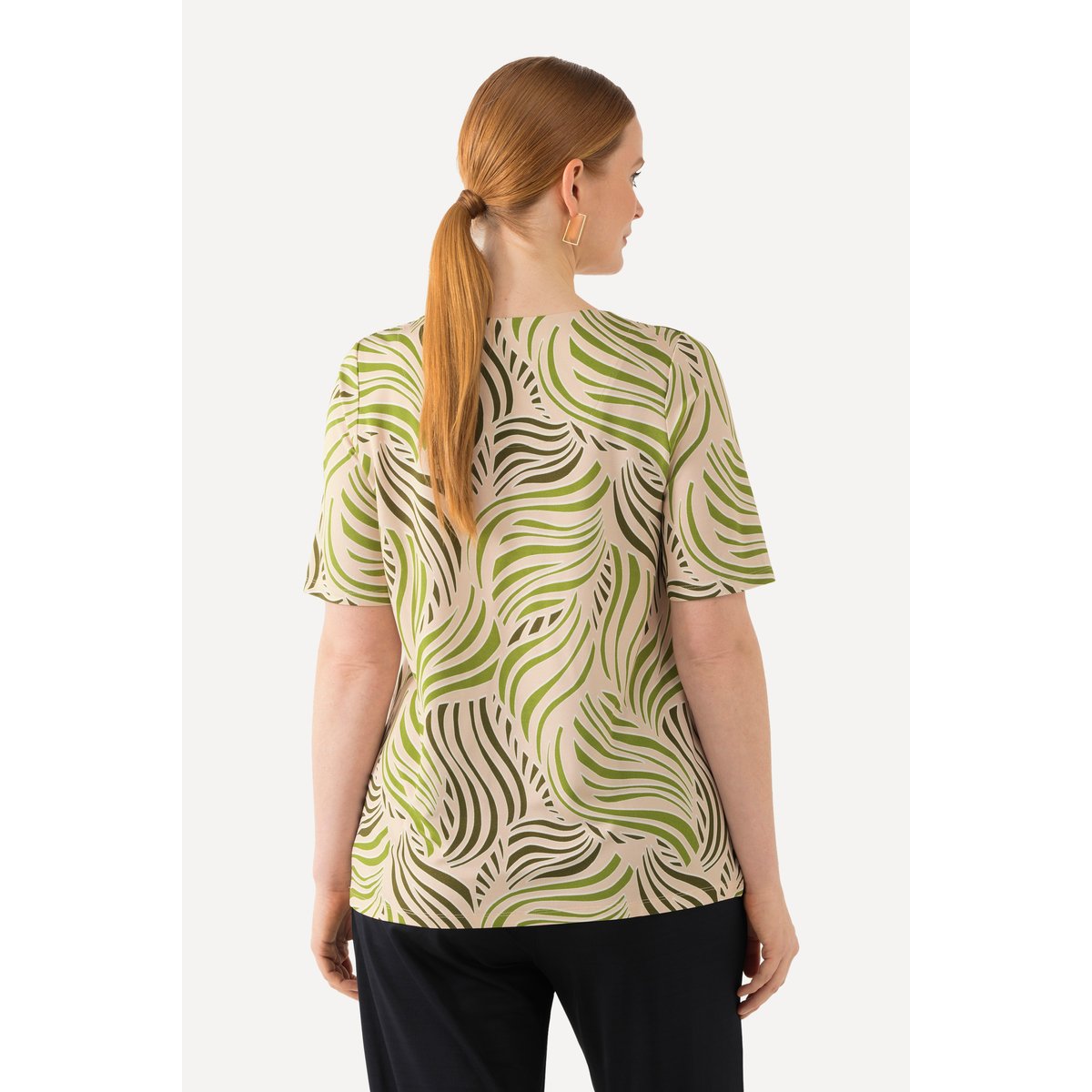 T-shirt slinky beige, ULLA POPKEN