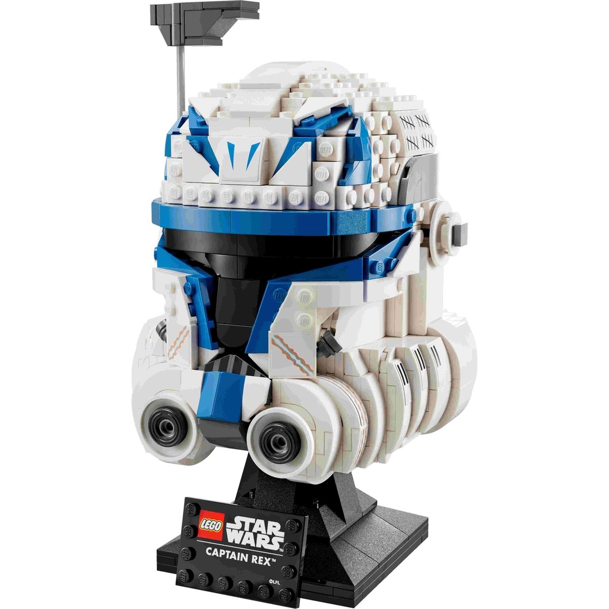 Casque du Capitaine Rex LEGO Star Wars - Modèle 75349 à Construire pour Adultes multicolore, LEGO