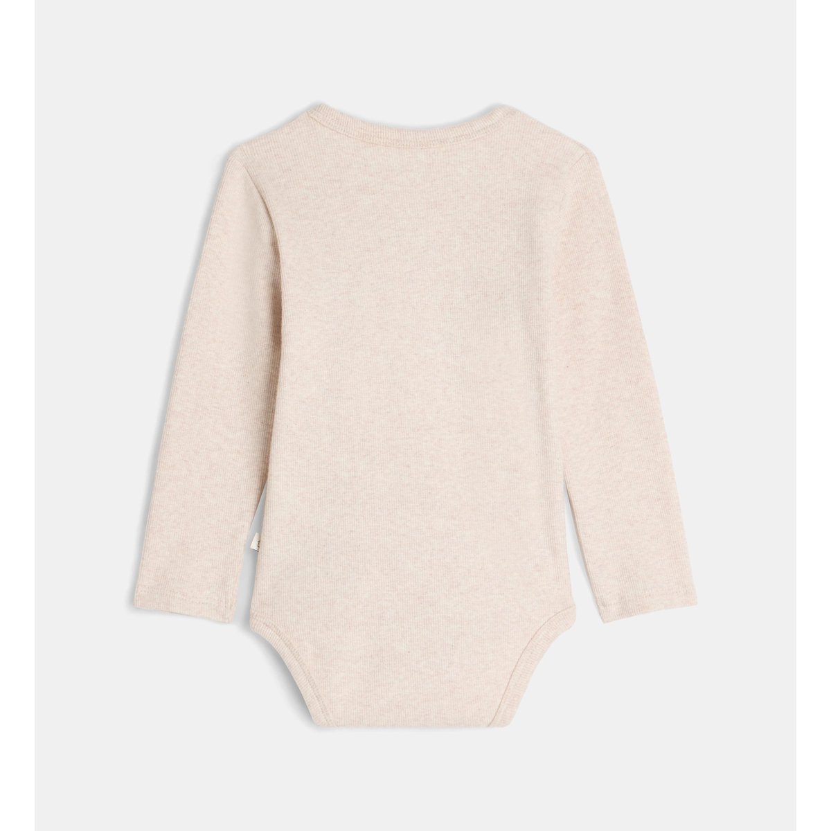 Body manches longues tacora en coton bio mélangé beige, CADET ROUSSELLE