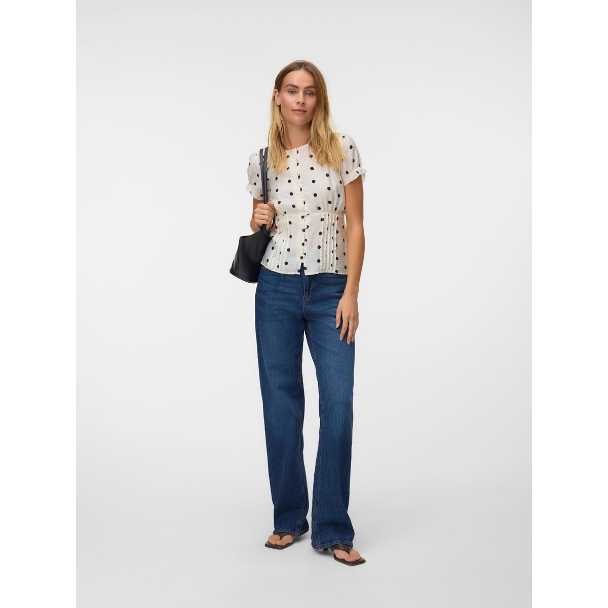 Top snow white, VERO MODA