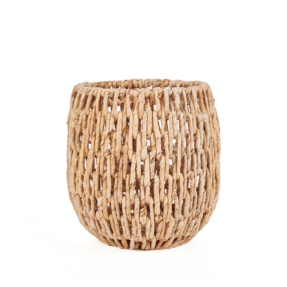 Panier en feuille de bananier LOUH LOUH beige, BAZAR BIZAR