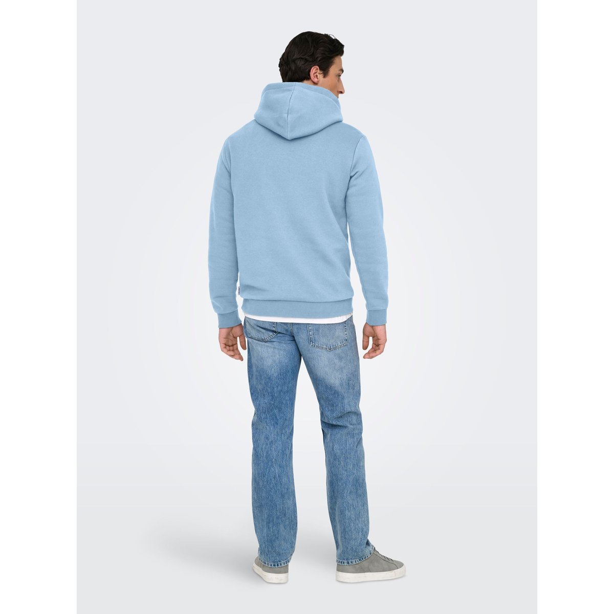 Sweat à capuche Ceres Life bleu, ONLY & SONS