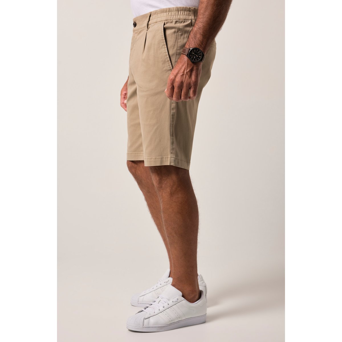 Bermuda chino, finition FLEXNAMIC® beige, JP1880