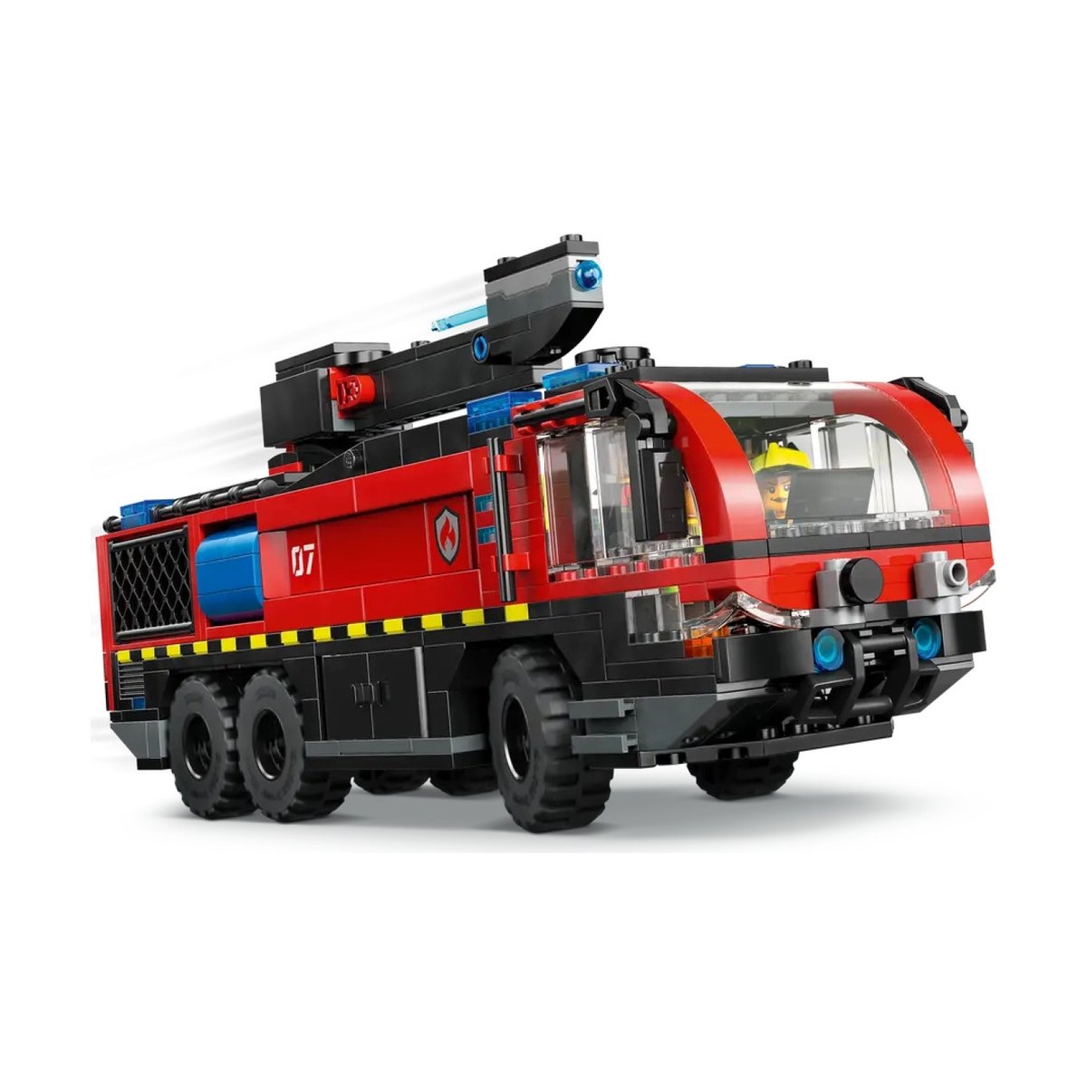 City Le camion de pompiers de l'aéroport multicolore, LEGO