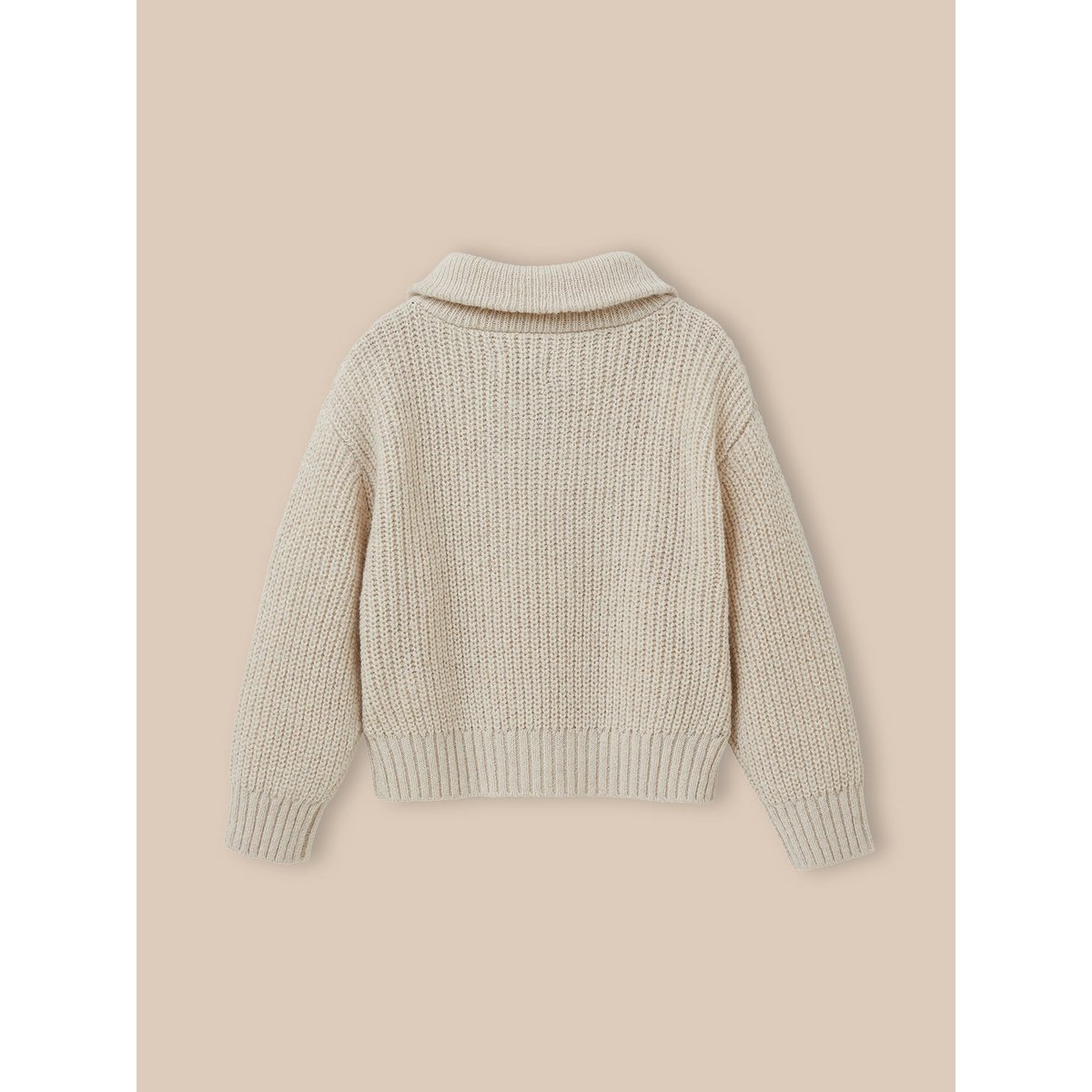 Pull camionneur ecru chine, CYRILLUS