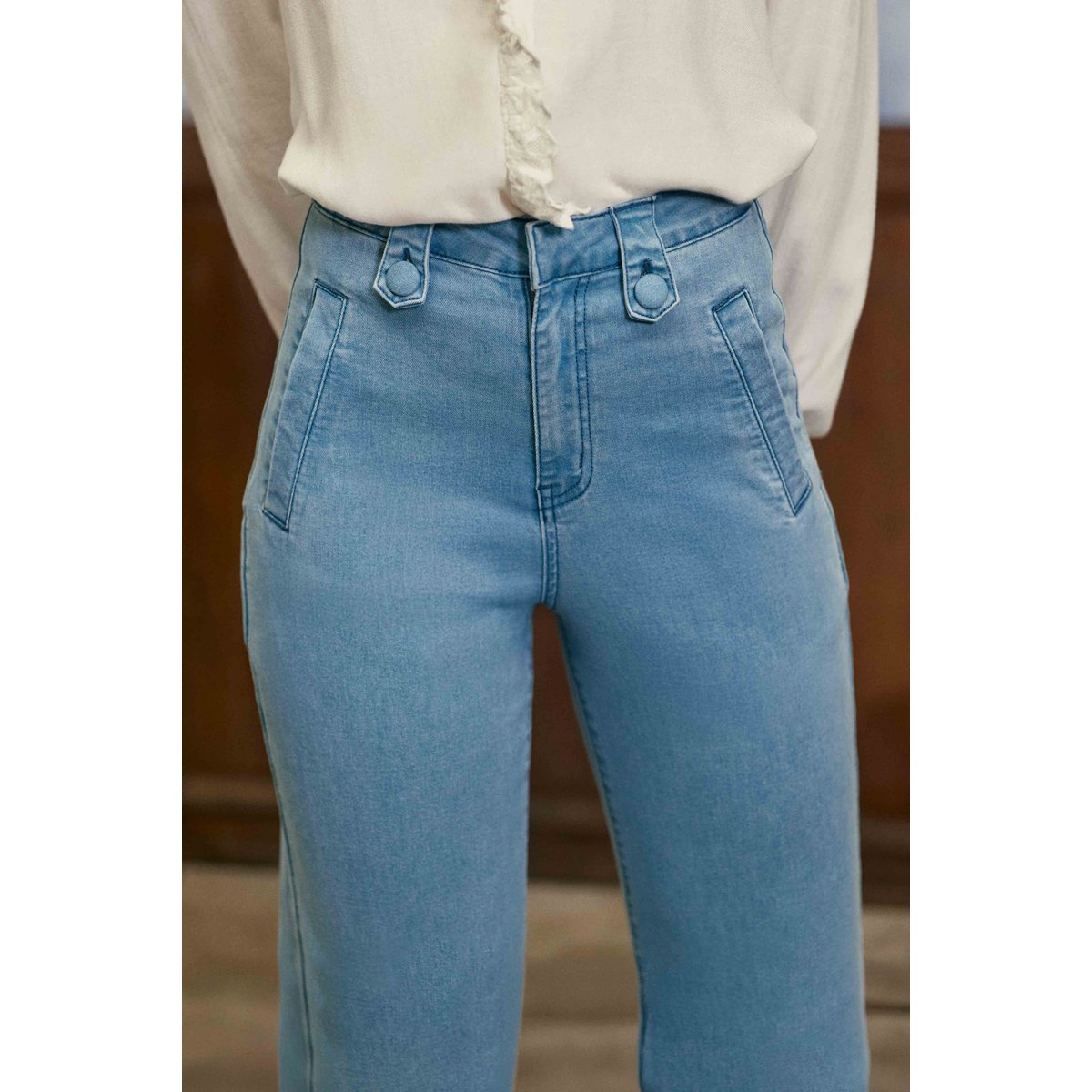 Jean uni PHOEBE 88-stone, LA PETITE ETOILE