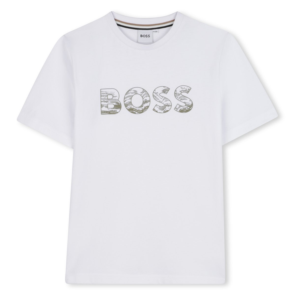 T-shirts à manches courtes blanc, BOSS KIDSWEAR