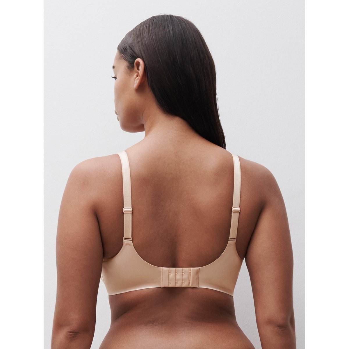 Soutien-gorge coques emboîtant ESSENTIALL beige doré, CHANTELLE