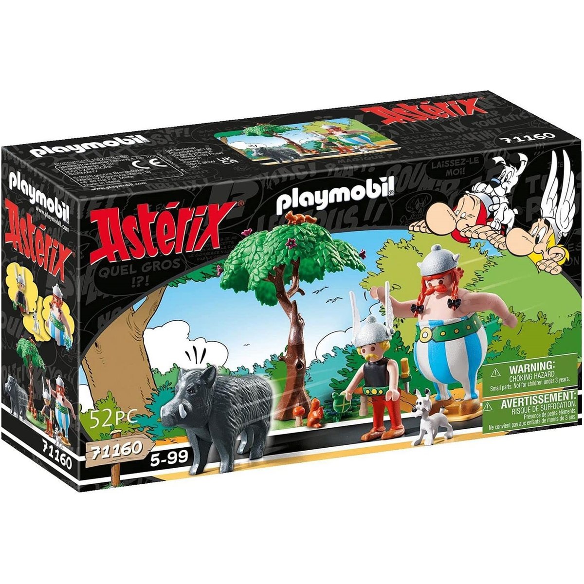 Astérix La chasse au sanglier multicolore, PLAYMOBIL