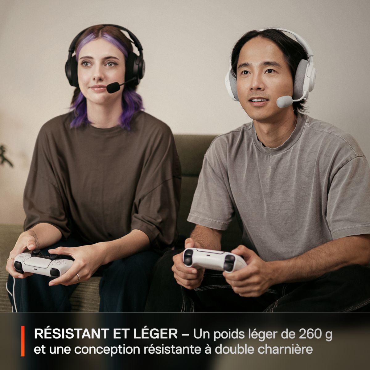 Casque gamer Arctis Nova 3PW Blanc couleur unique, STEELSERIES