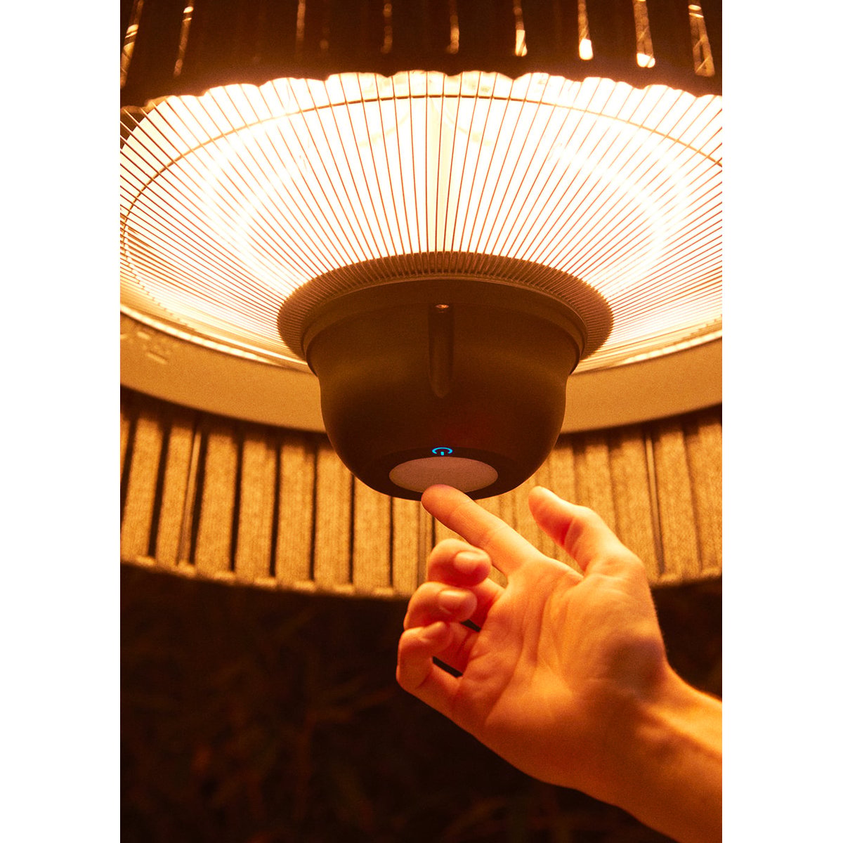 Lampe et chauffage HANGING HEATER couleur unique, CREATE