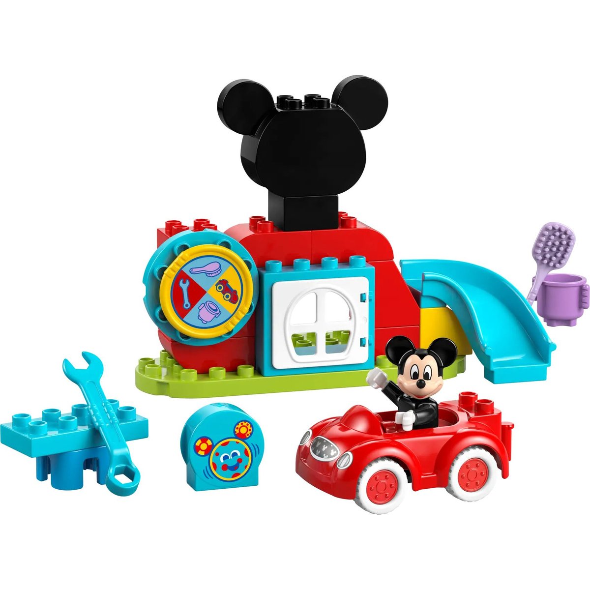 LEGO DUPLO - Set de la maison et voiture de Mickey Mouse - 10454 multicolore, LEGO