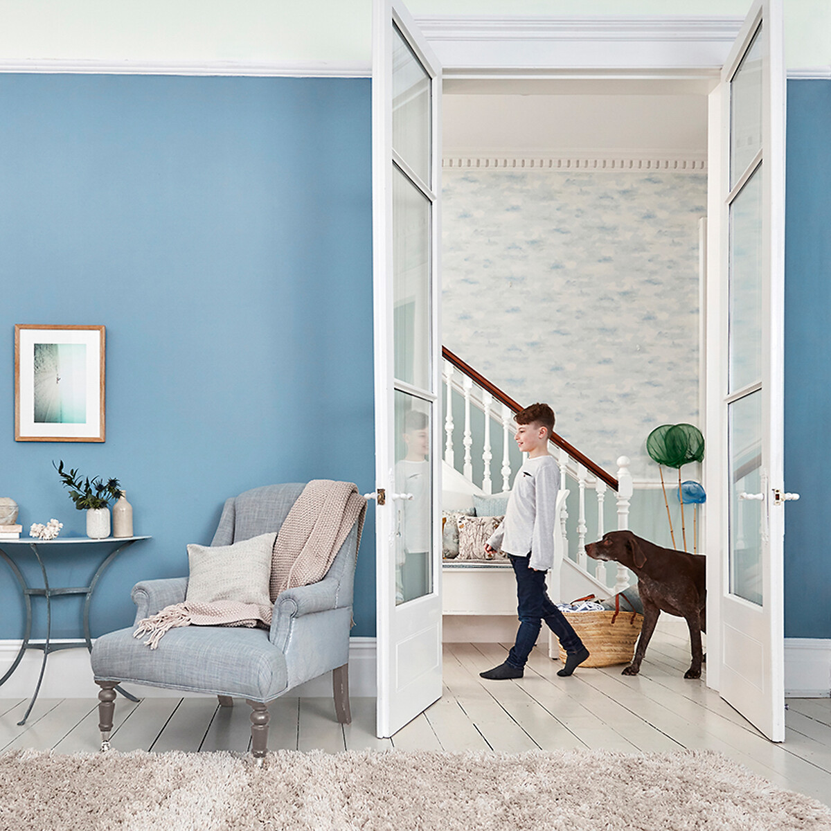 Active Emulsion Paint Menai Blue menai blue, SANDERSON