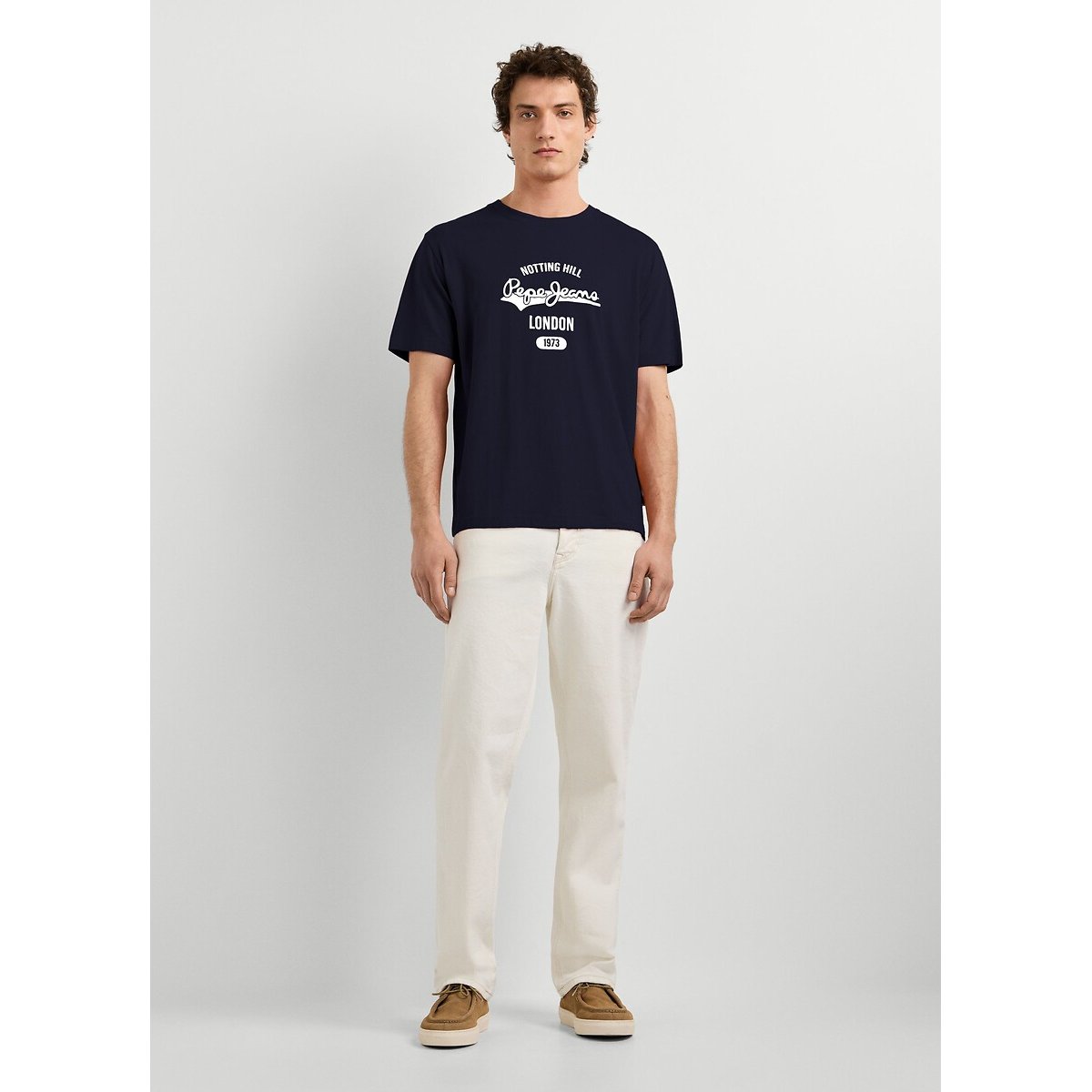 Camiseta de manga corta, JIMMY azul marino, PEPE JEANS