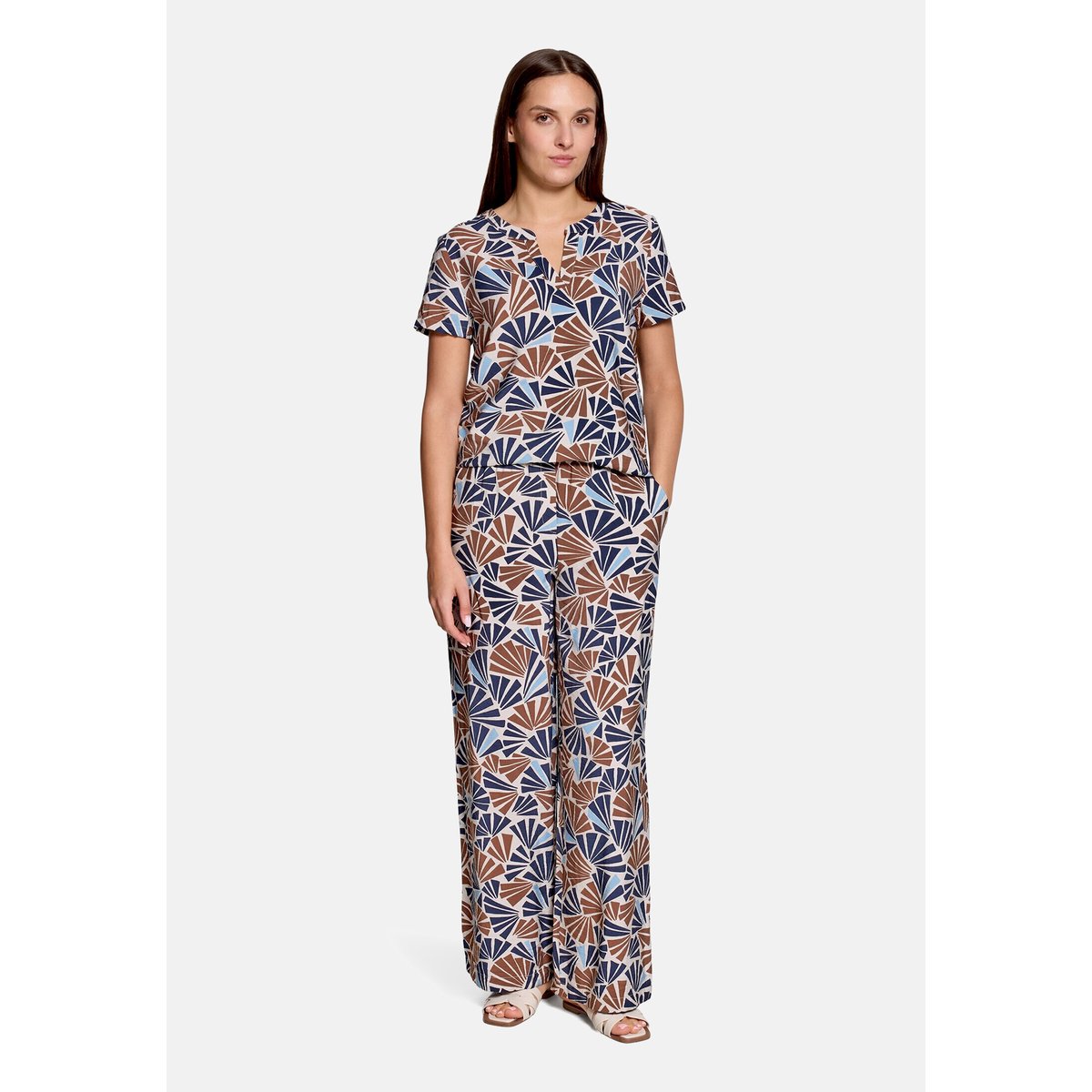 Tunique manches courtes nature/brown, BETTY & CO
