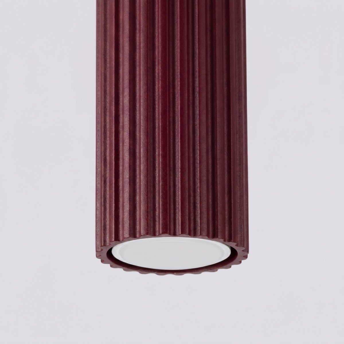 Plafonnier Aluminium Bordeaux GU10 1 KARBON bordeaux, EDEN