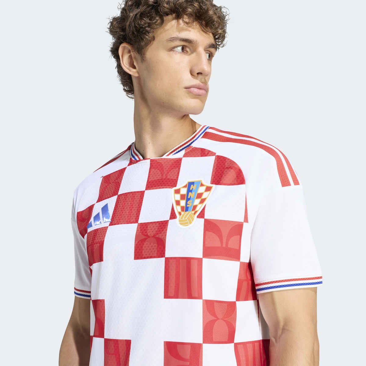 Maillot Domicile Croatie 26 Authentique white, adidas Performance