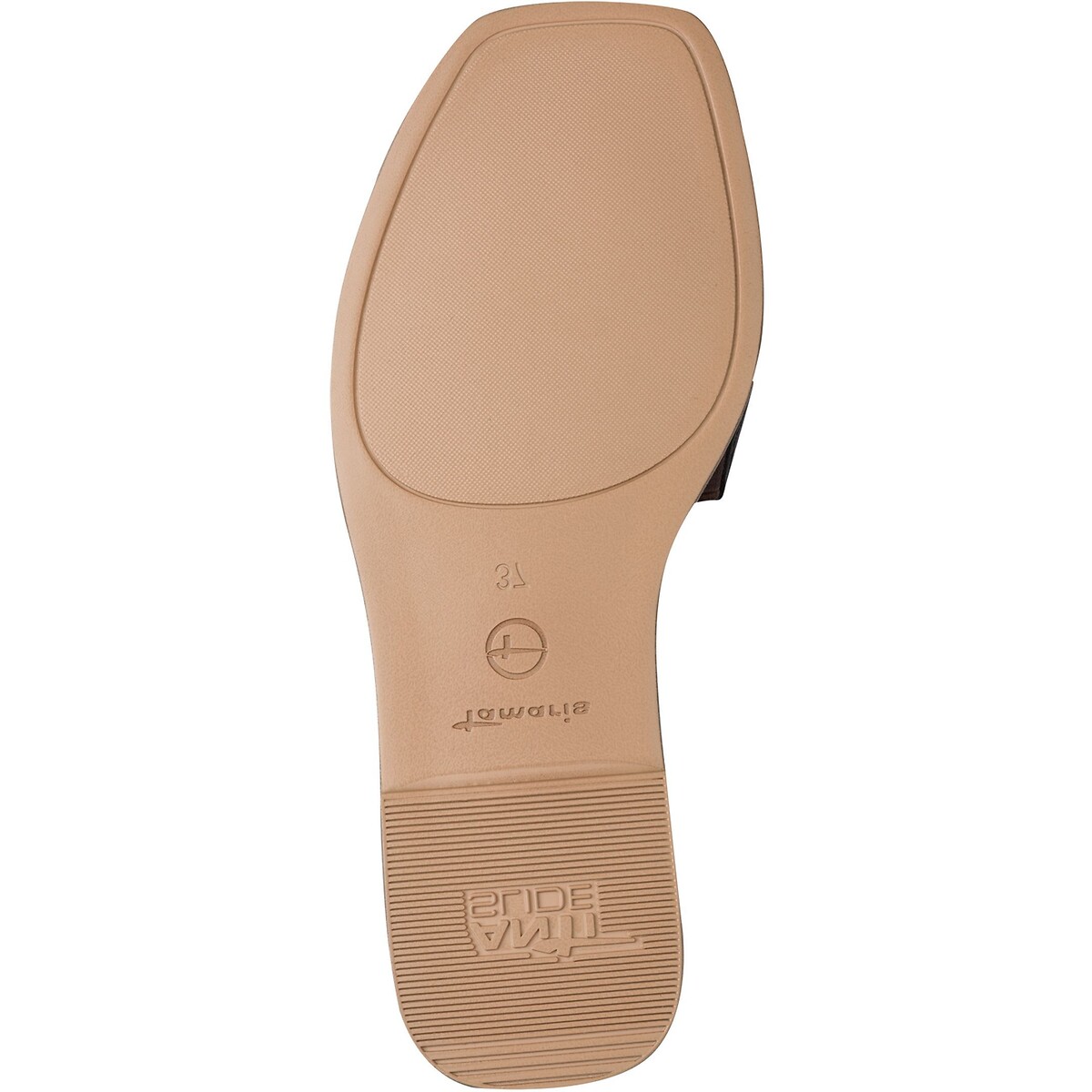 Mules plates marron, TAMARIS