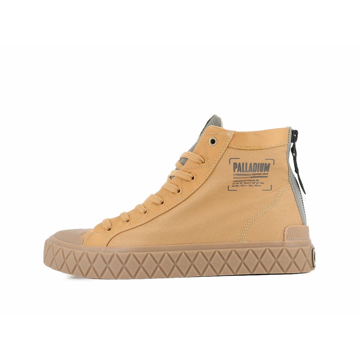 Palla Ace Detroit High Top Trainers sand, PALLADIUM