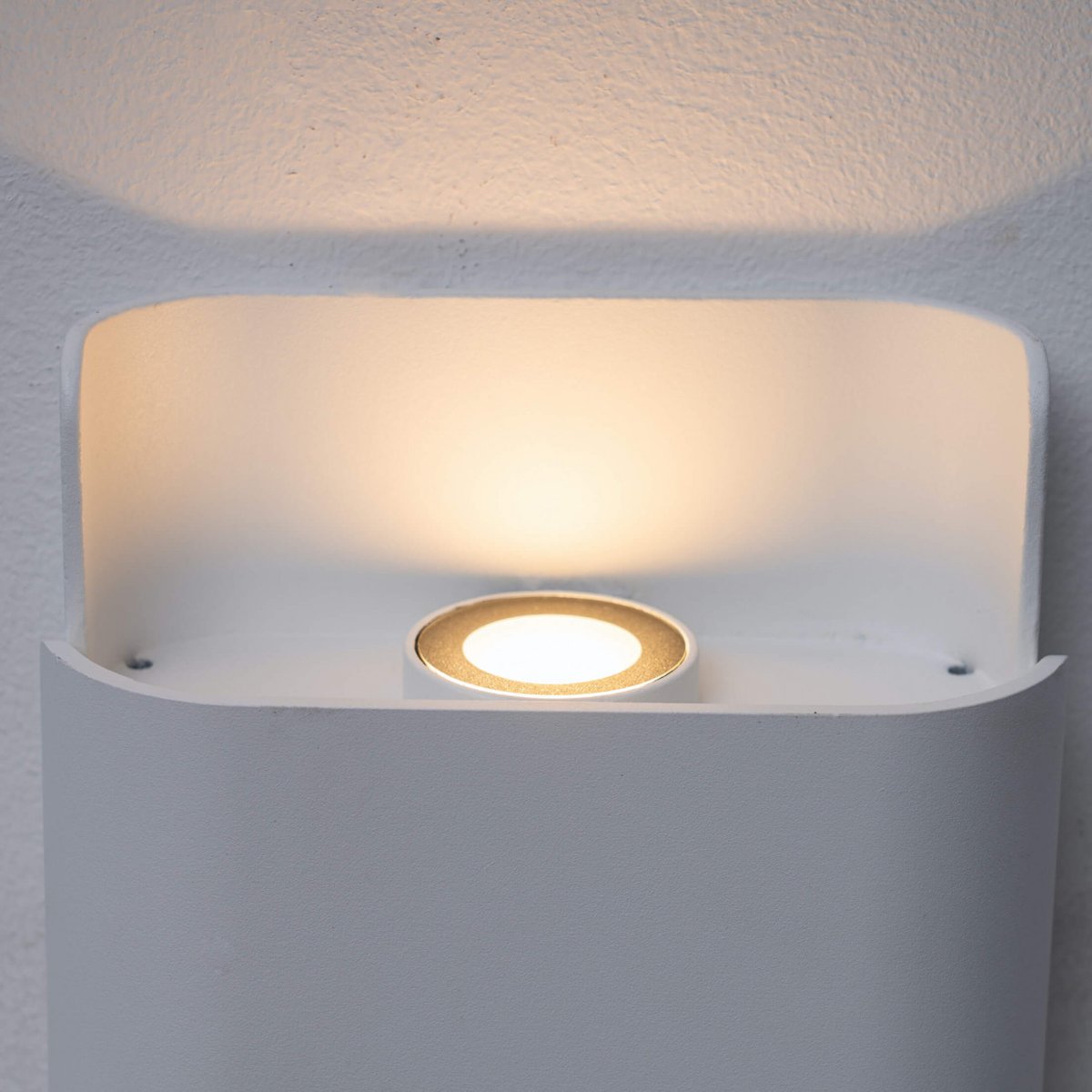 Applique carrée LED à double flux - LAILA blanc, KOSILUM