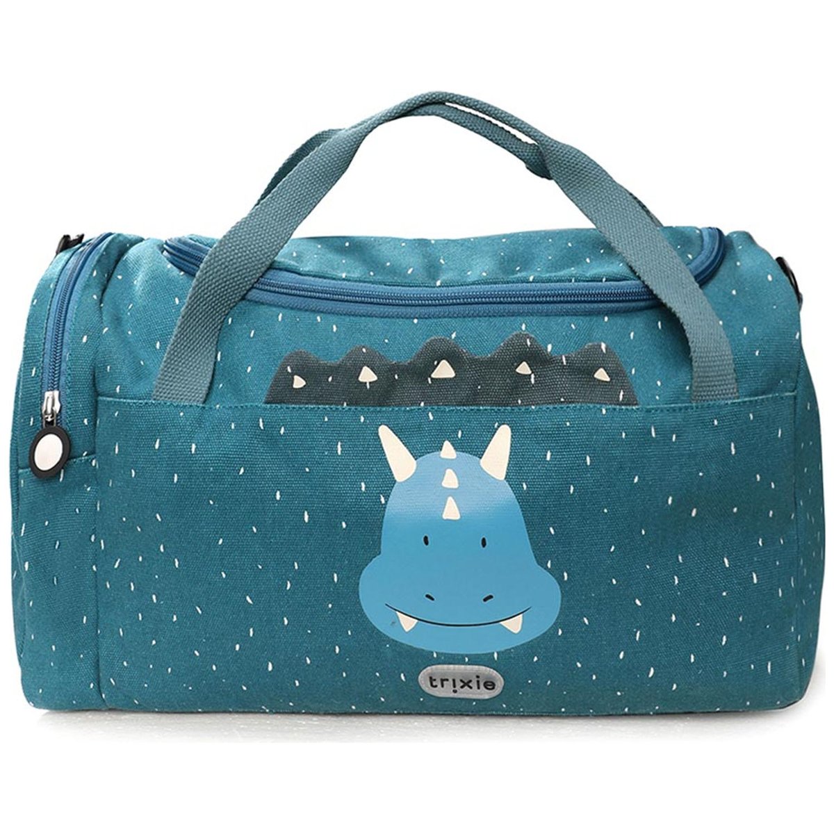 Sac de sport enfant bleu, blanc, gris, TRIXIE