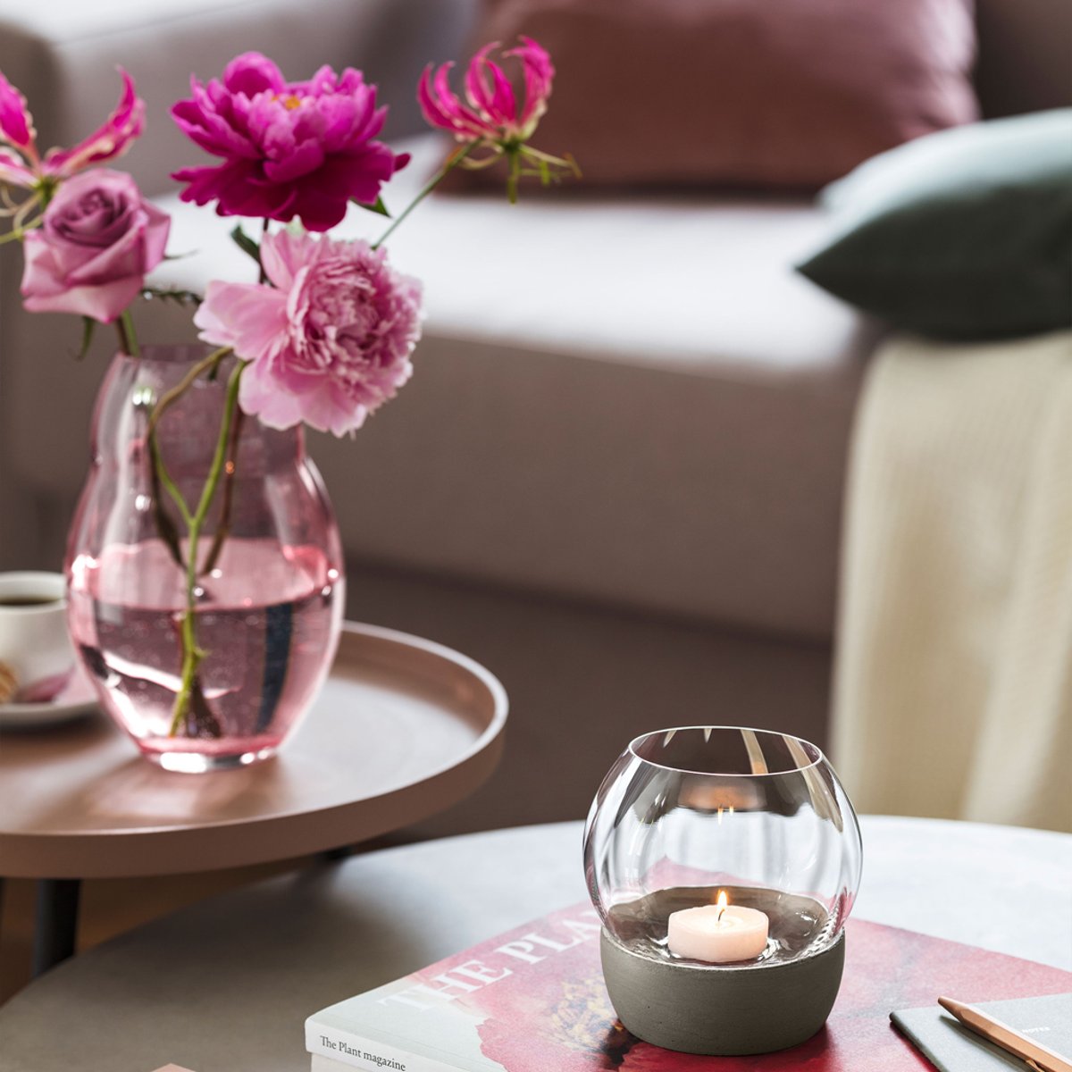 Bougeoir ROSE GARDEN transparent, VILLEROY & BOCH