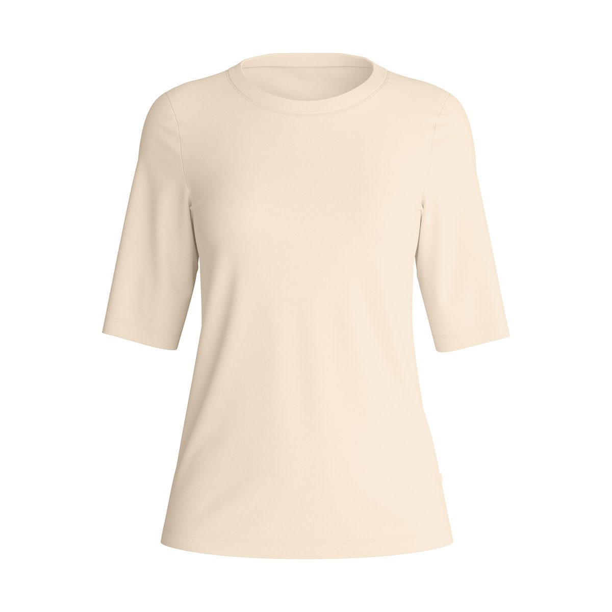 T-shirt manches courtes Coton FAVOURITES JOURNEY crème de charme, CALIDA
