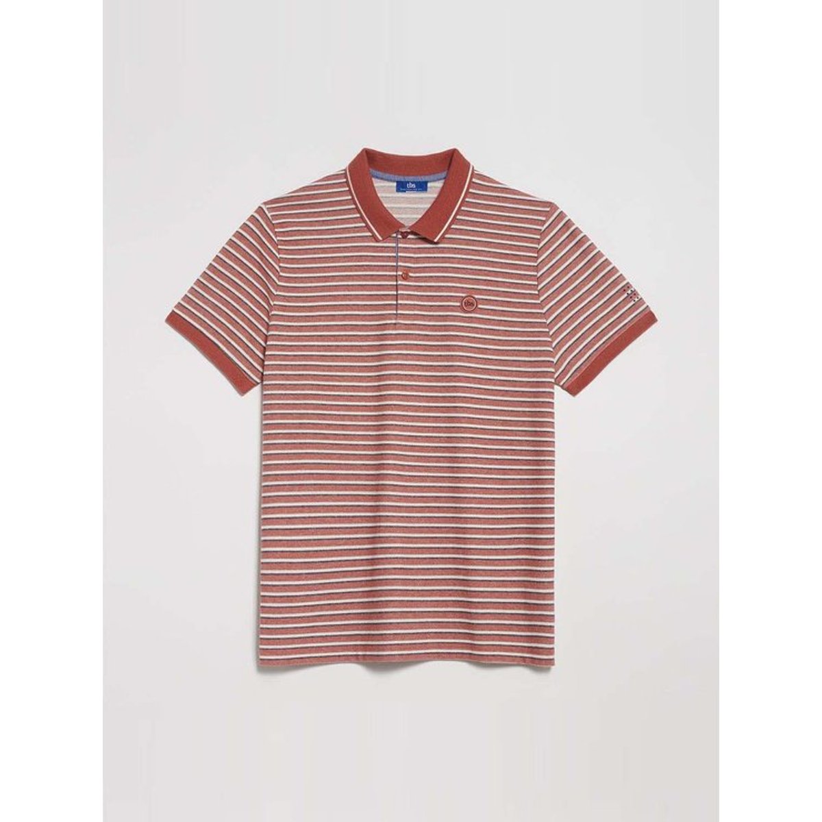 Polo manches courtes KELIOPOL14034 terracotta, TBS