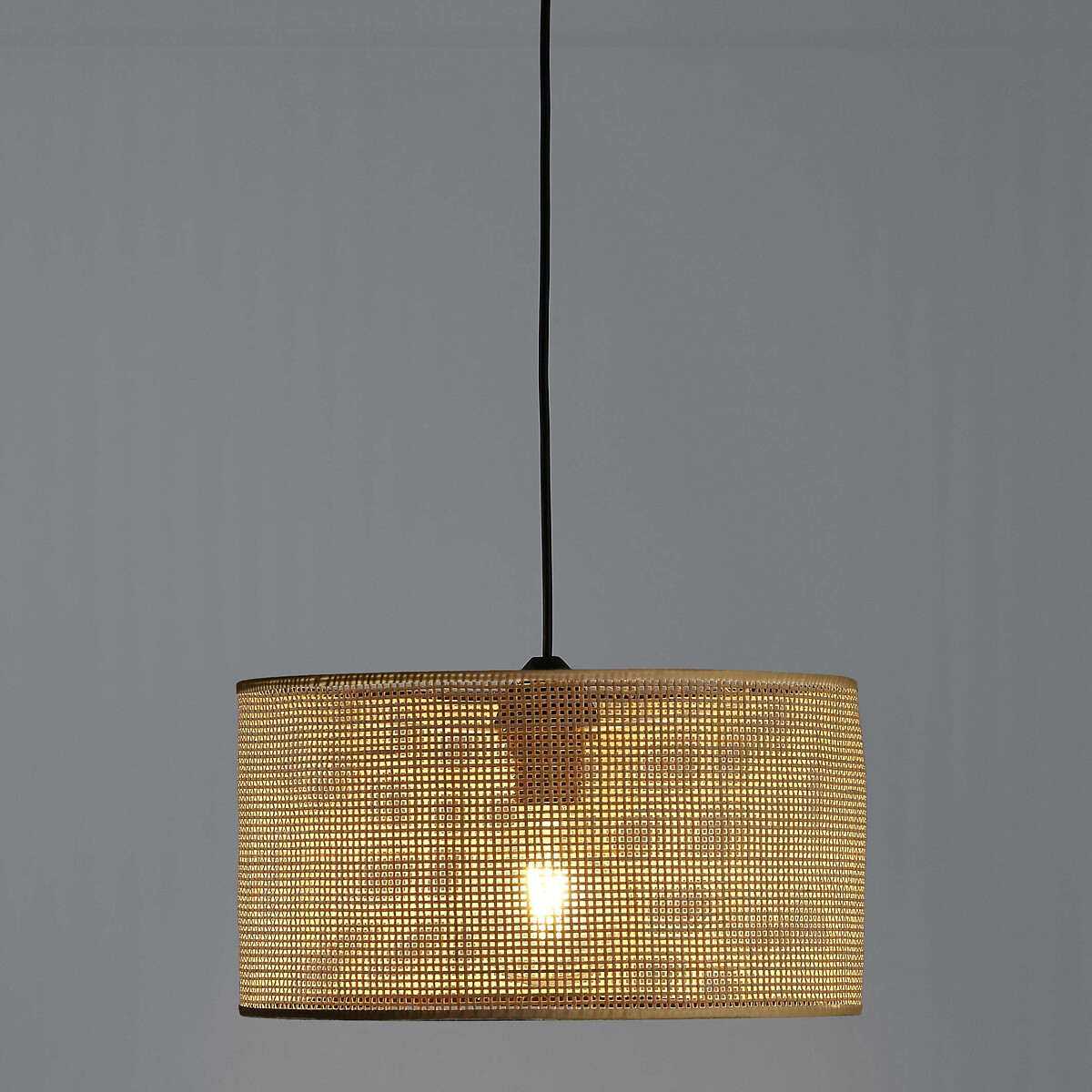 Suspension / Abat-jour en cannage Ø40 cm, Dolkie naturel, LA REDOUTE INTERIEURS