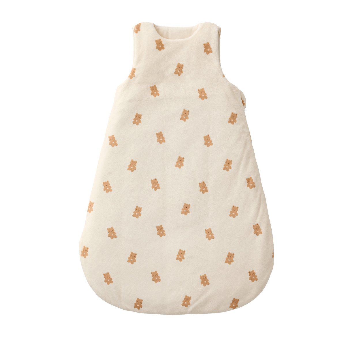 Gigoteuse PETIT OURS manches longues amovibles blanc imprimé, VERTBAUDET