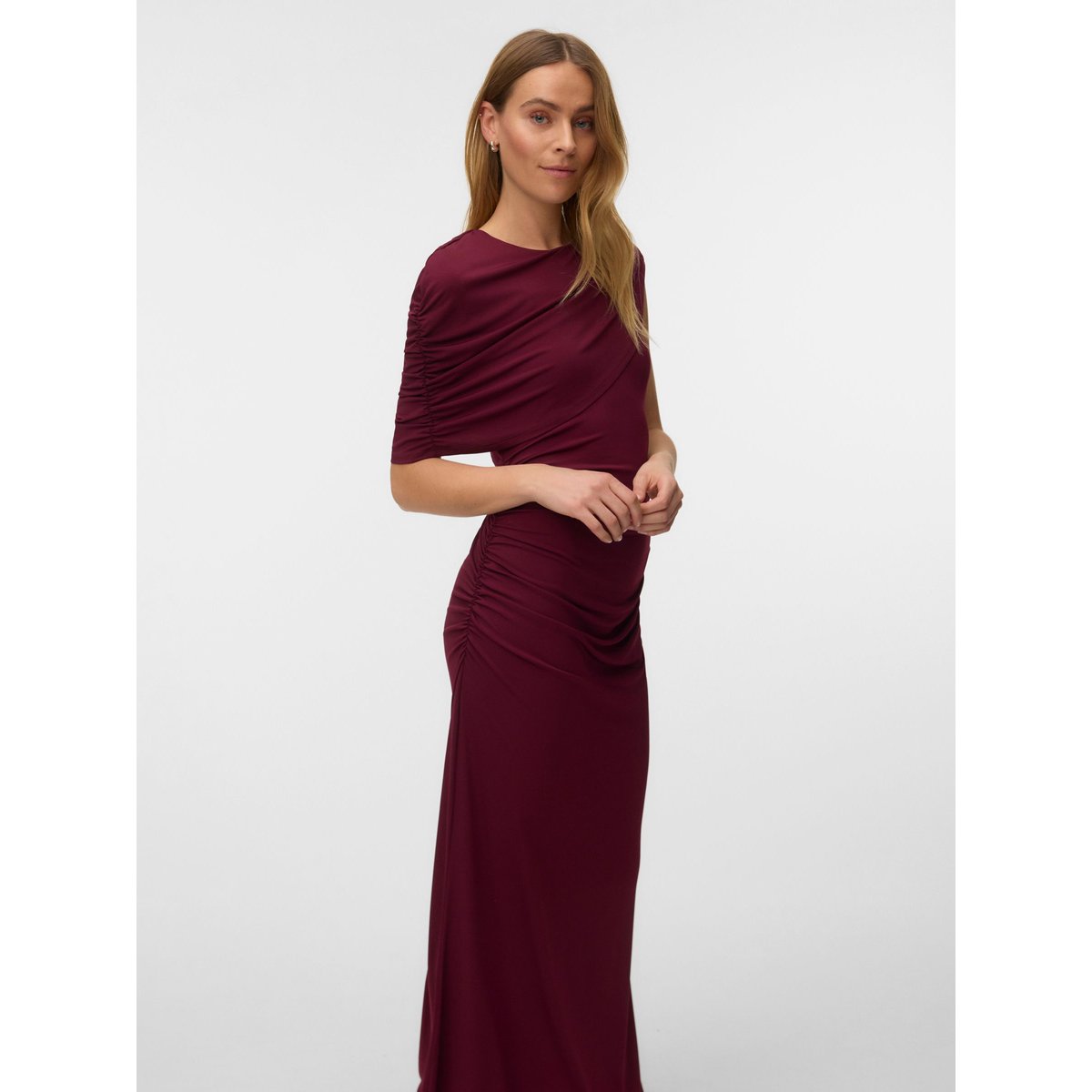 Robe windsor wine, VERO MODA