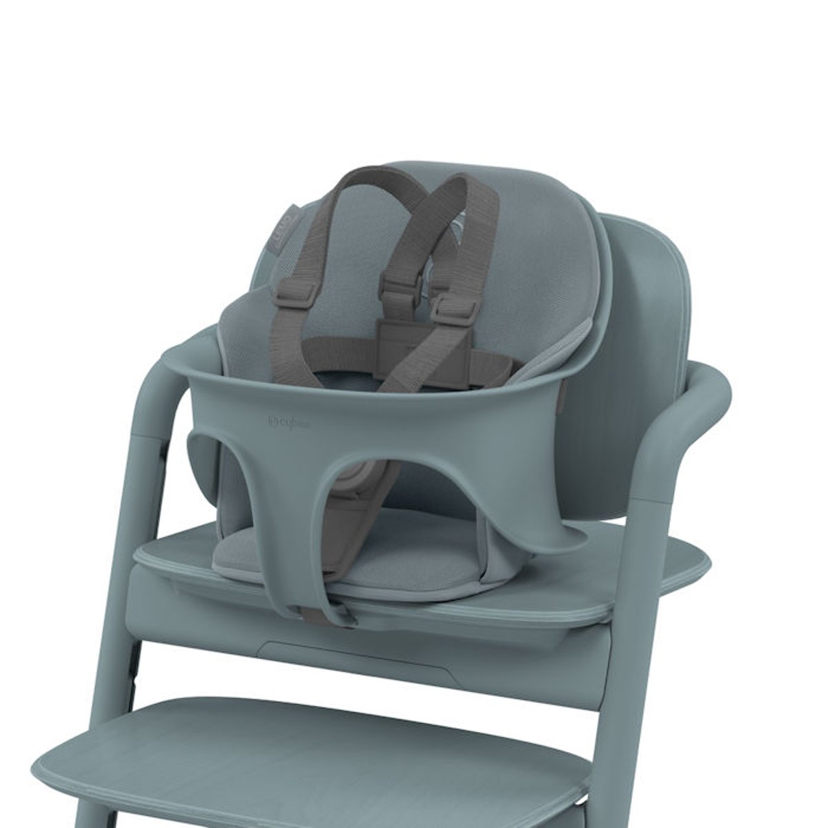 Harnais pour chaise haute LEMO, CLICK & FOLD et IRIS light grey | light grey, CYBEX