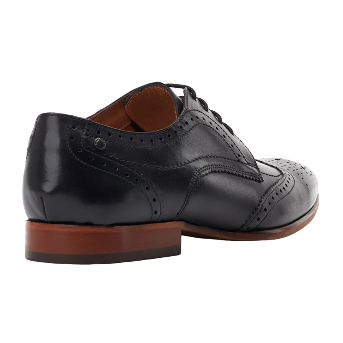 Chaussures brogues BARBERA noir, BASE LONDON