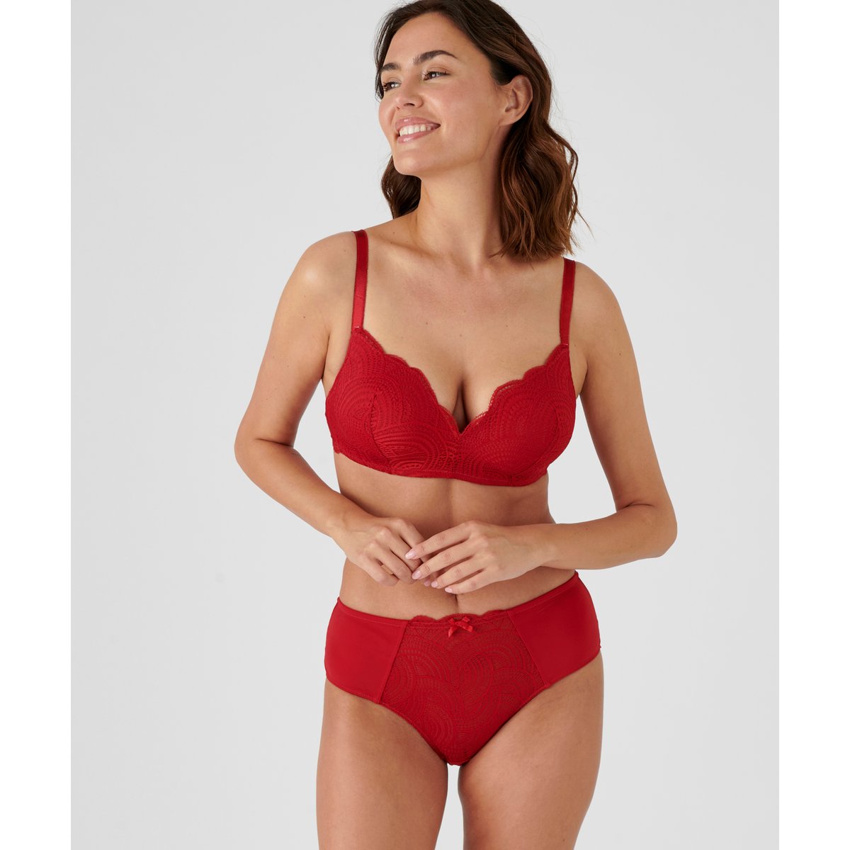 Soutien-gorge sans armatures DIANA rouge piment, DAMART