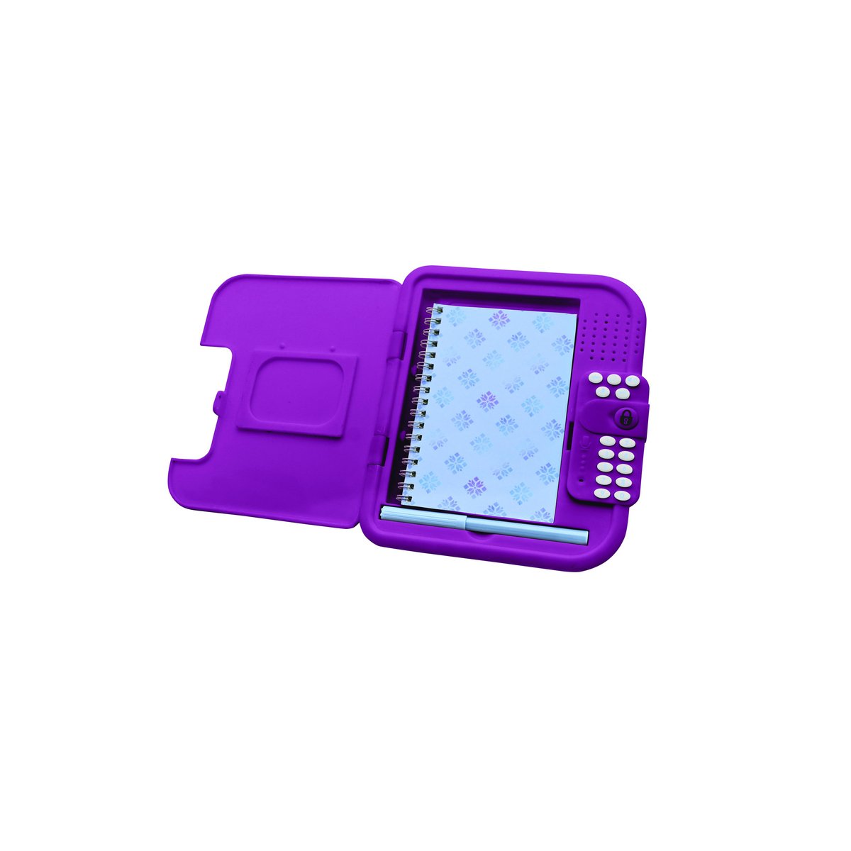Journal intime éléctronique avec coffre-fort La reine des Neiges violet, LEXIBOOK