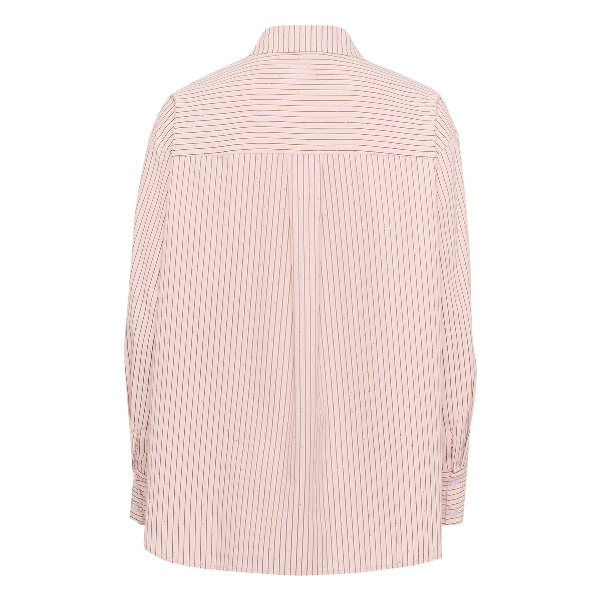 Chemise à manches longues rose lotus stripe, KAFFE