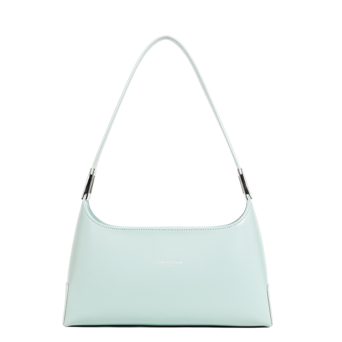 Sac zippé en cuir SUAVE ACE bleu, LANCASTER