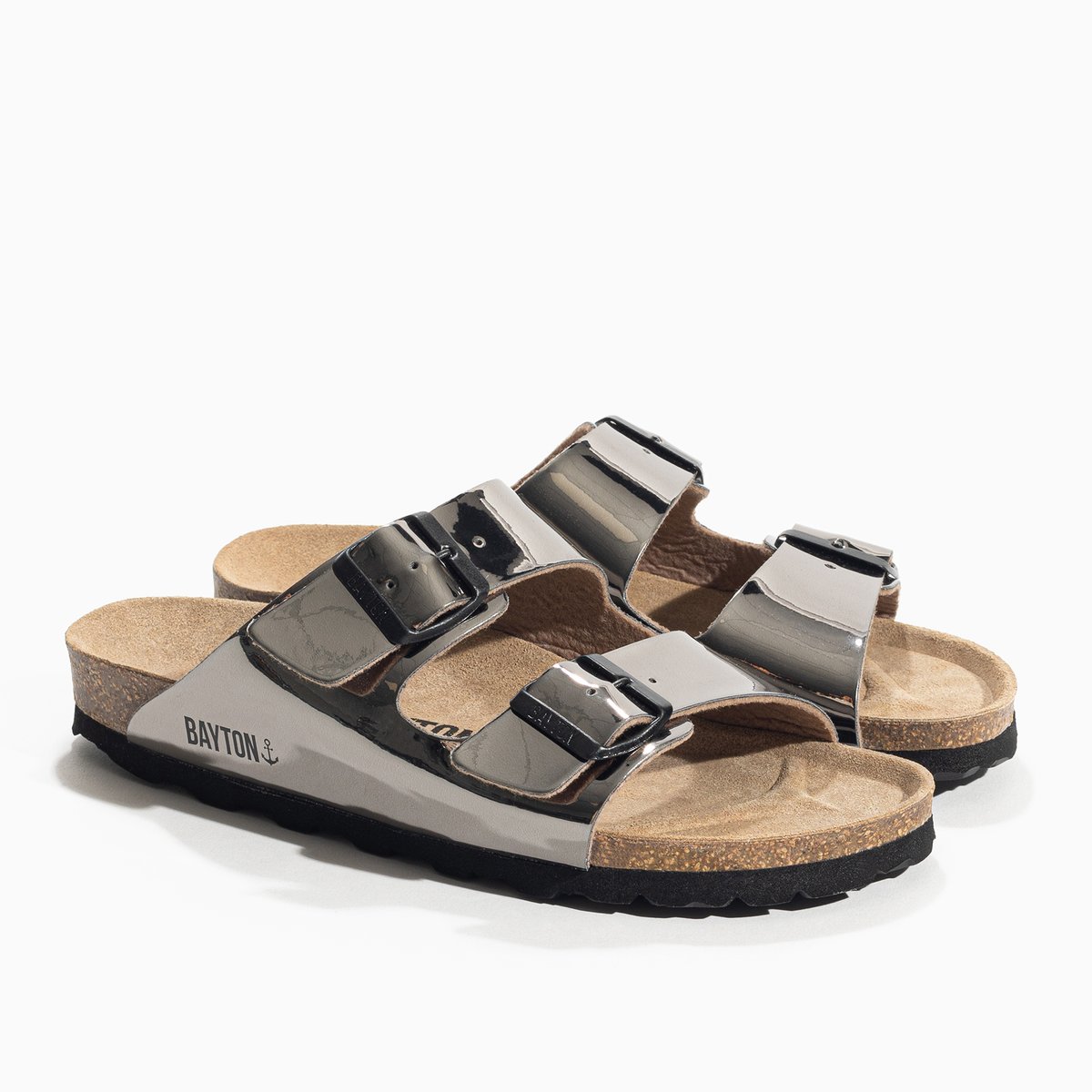 Sandales ATLAS argent, BAYTON