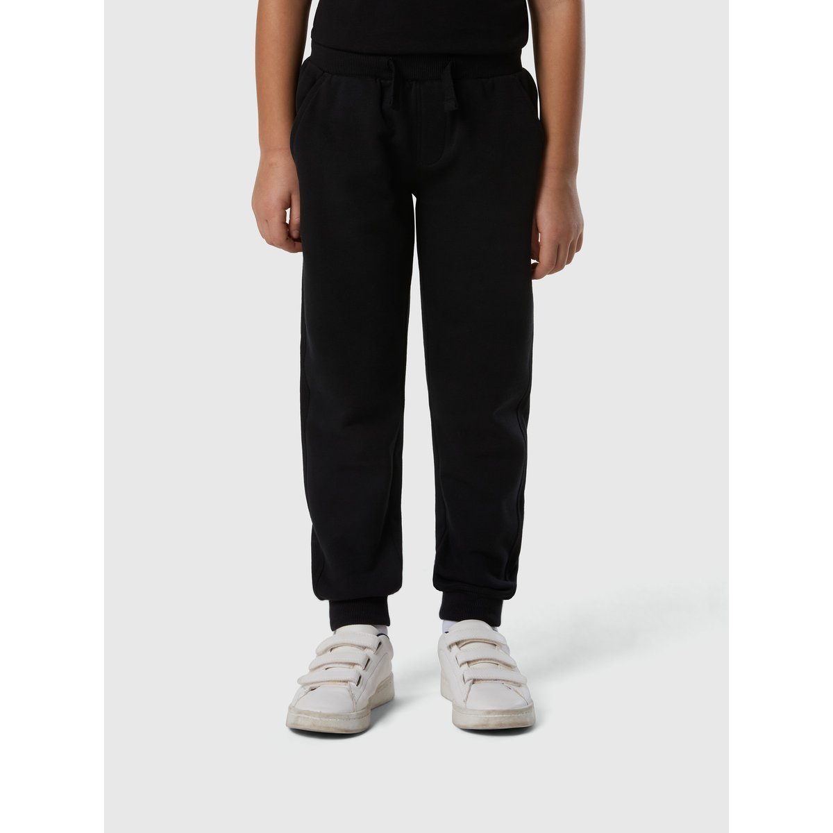 Pantalon de survêtement avec écusson de logo noir, NORTH SAILS