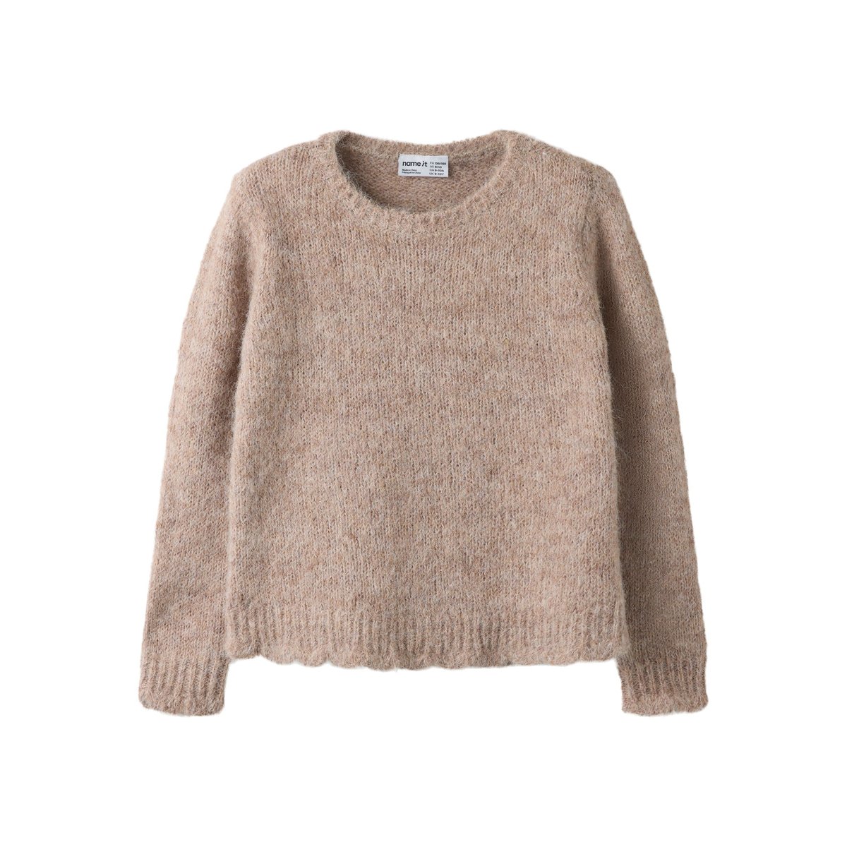 Pull En Maille marron - island fossil1, NAME IT