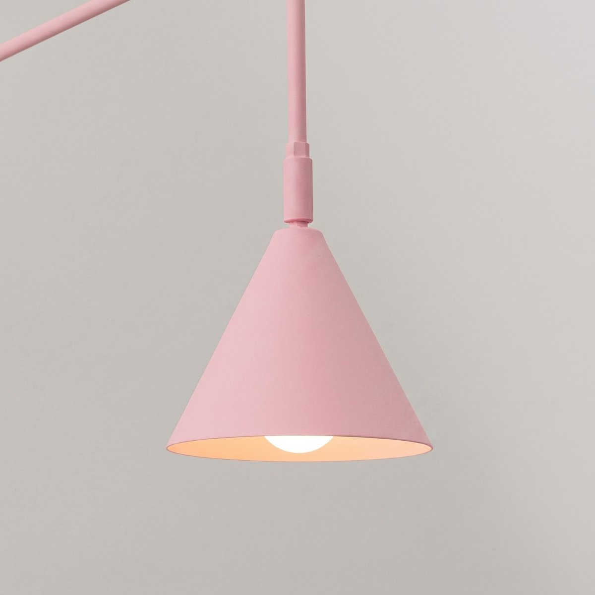 Applique murale Rose E14 1 Nox rose, EDEN