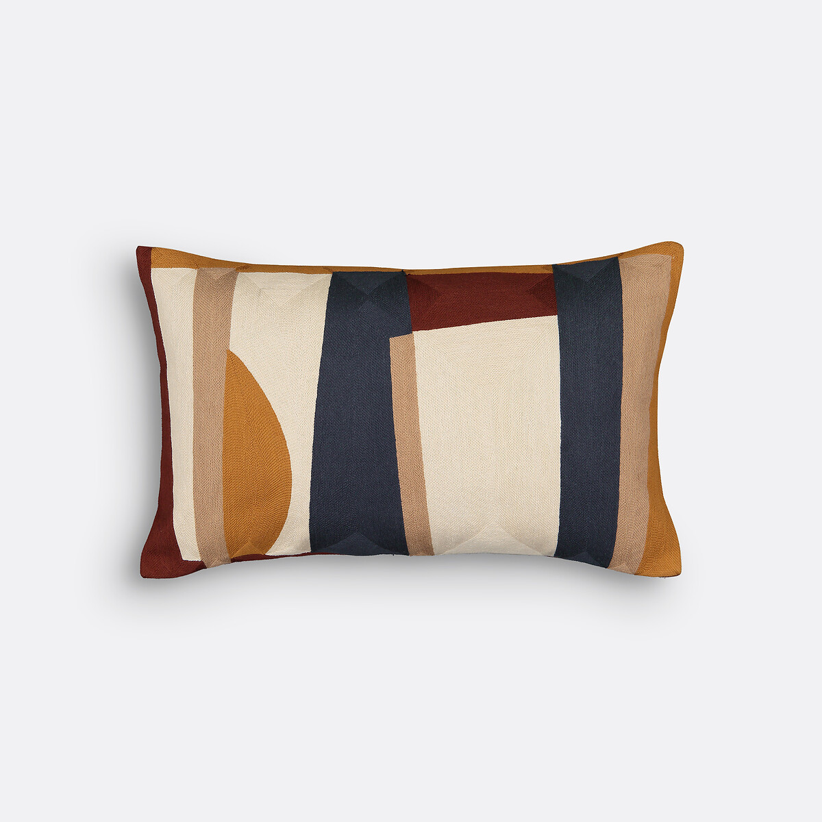 Federa per cuscino ricamata, Scolto multicolore, LA REDOUTE INTERIEURS