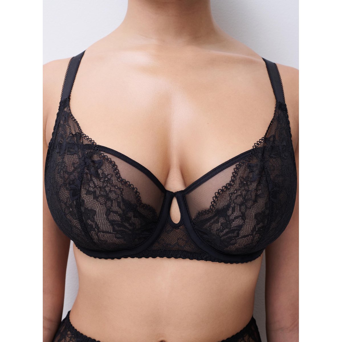 Soutien-gorge corbeille KISS noir, CHANTELLE PULP