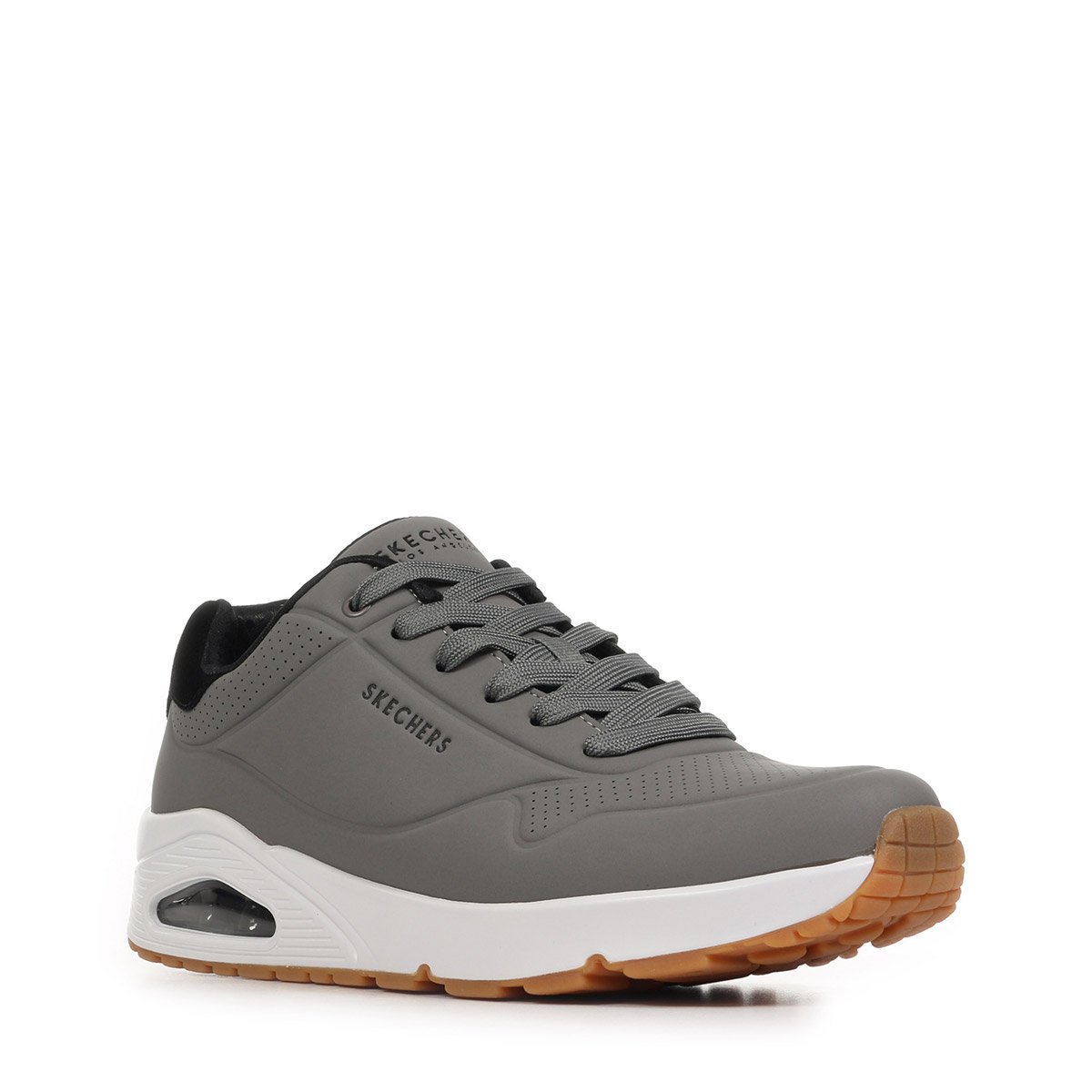 Baskets UNO SUITED ON AIR charcoal black, SKECHERS