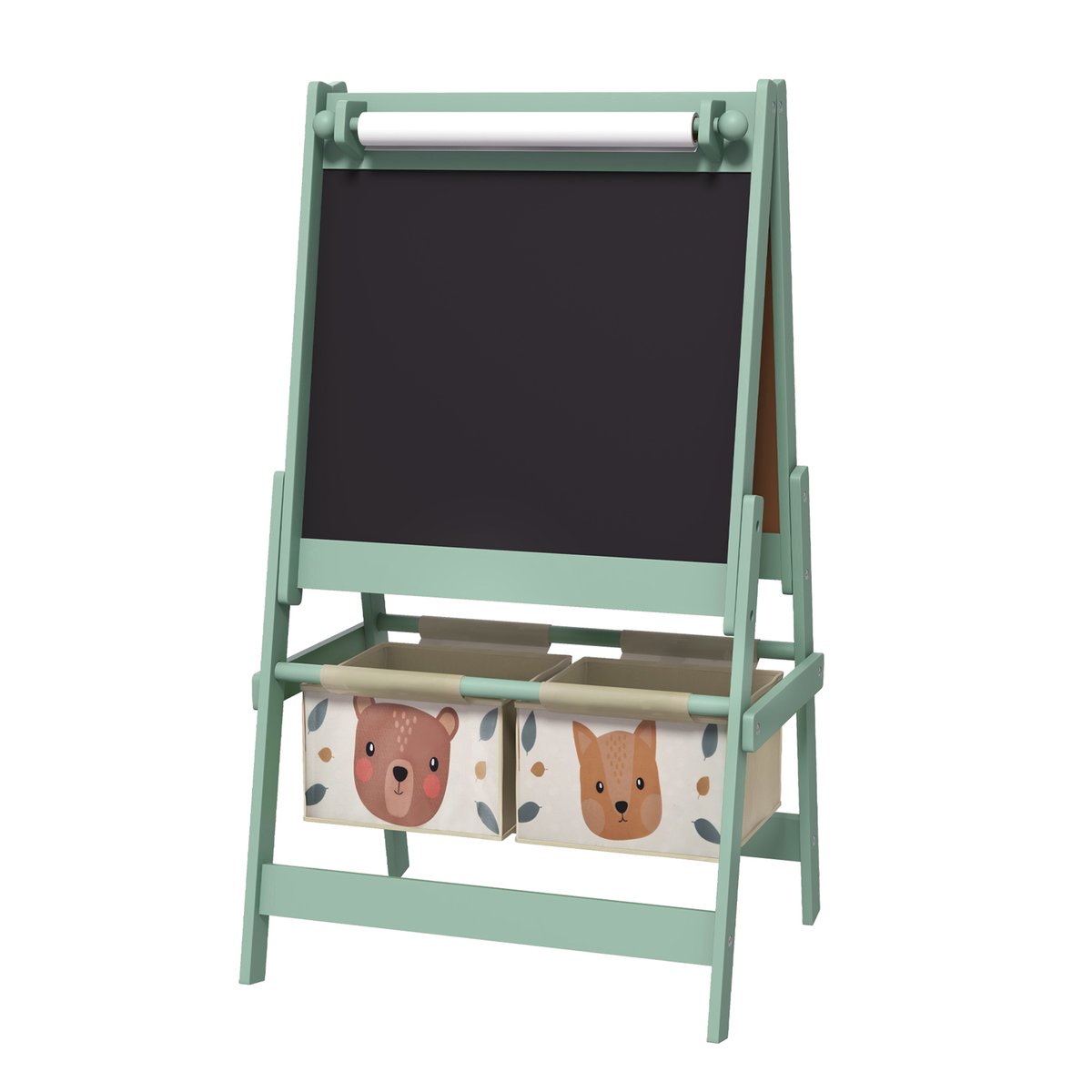 Chevalet pour enfants Bois Vert vert, AIYAPLAY