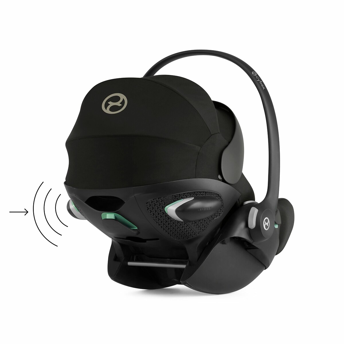 Siège auto Cloud G i-Size Plus noir, CYBEX
