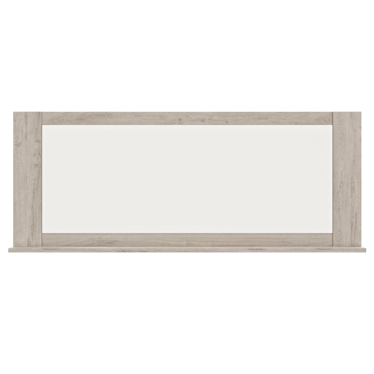 Miroir tablette avec fixation murale gris, GAMI
